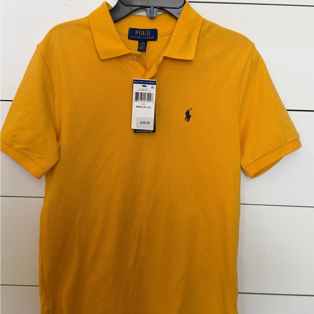 Ralph Lauren Kids Polo Shirt in Yellow